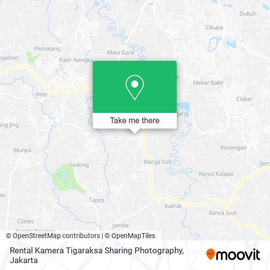 Rental Kamera Tigaraksa Sharing Photography map