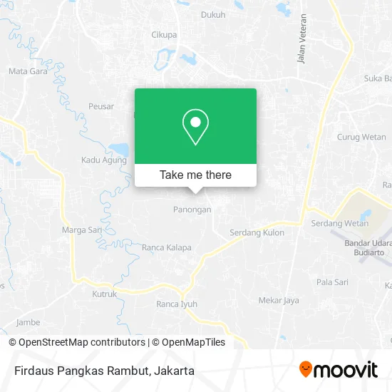 Firdaus Pangkas Rambut map