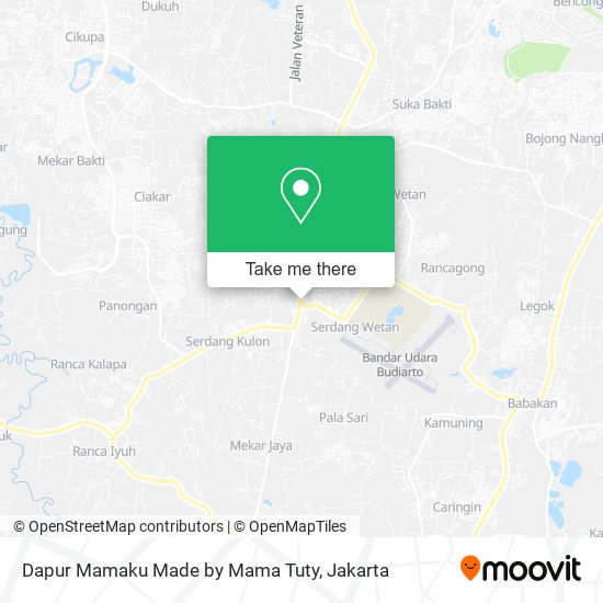 Dapur Mamaku Made by Mama Tuty map