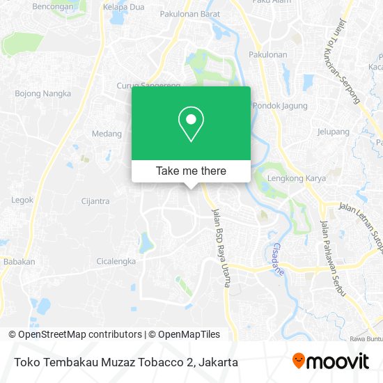 Toko Tembakau Muzaz Tobacco 2 map