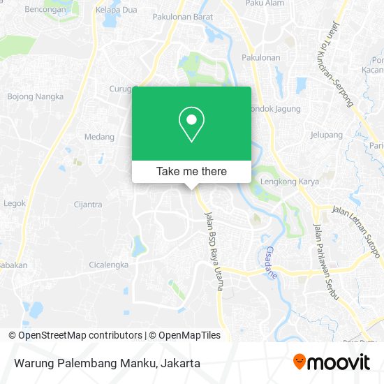 Warung Palembang Manku map