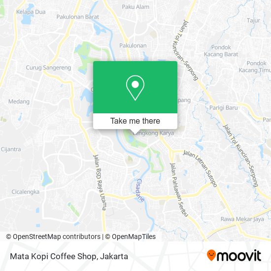 Mata Kopi Coffee Shop map