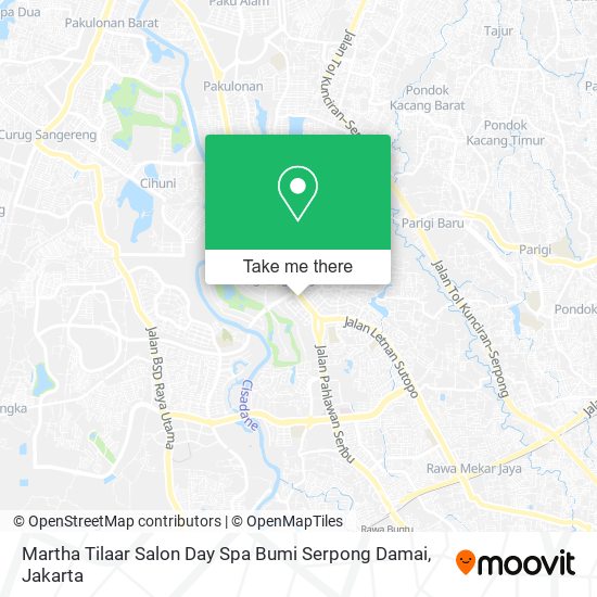 Martha Tilaar Salon Day Spa Bumi Serpong Damai map