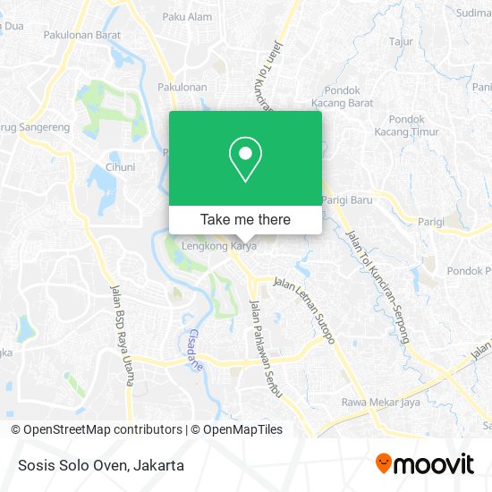 Sosis Solo Oven map