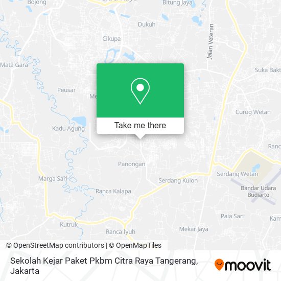 Sekolah Kejar Paket Pkbm Citra Raya Tangerang map
