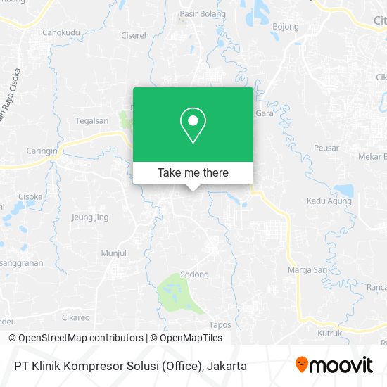 PT Klinik Kompresor Solusi (Office) map