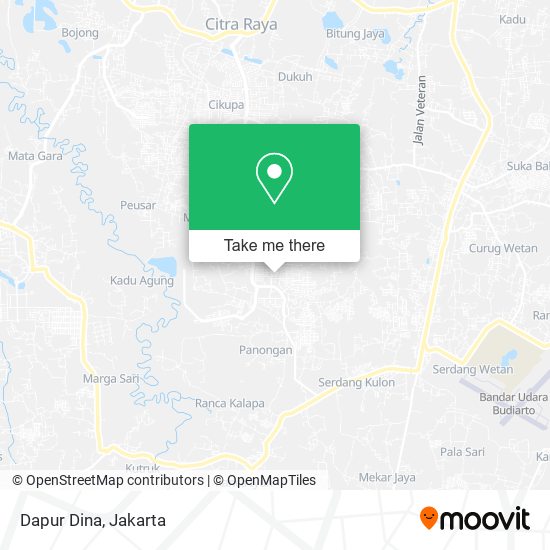 Dapur Dina map