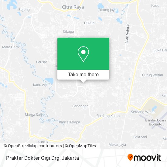 Prakter Dokter Gigi Drg map