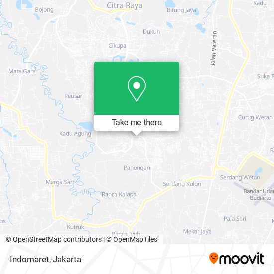 Indomaret map