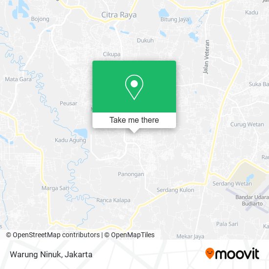 Warung Ninuk map