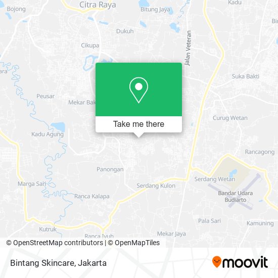 Bintang Skincare map