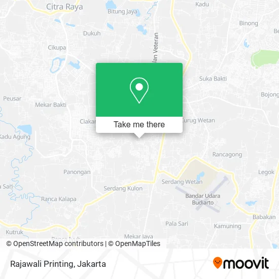Rajawali Printing map