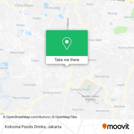 Kokoma Foods Drinks map