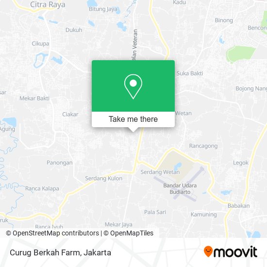 Curug Berkah Farm map