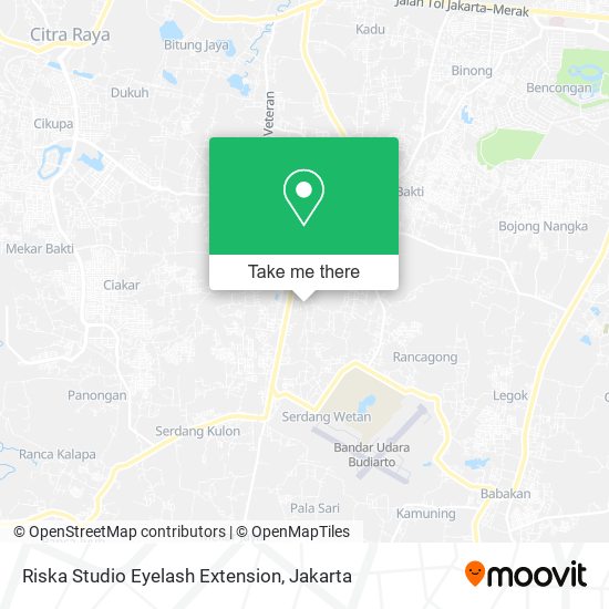 Riska Studio Eyelash Extension map