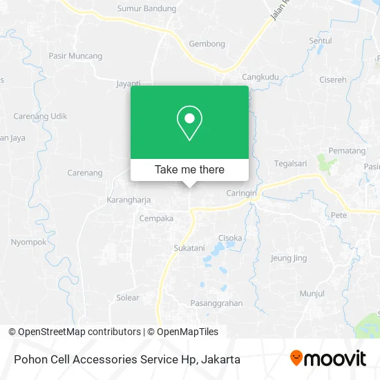 Pohon Cell Accessories Service Hp map