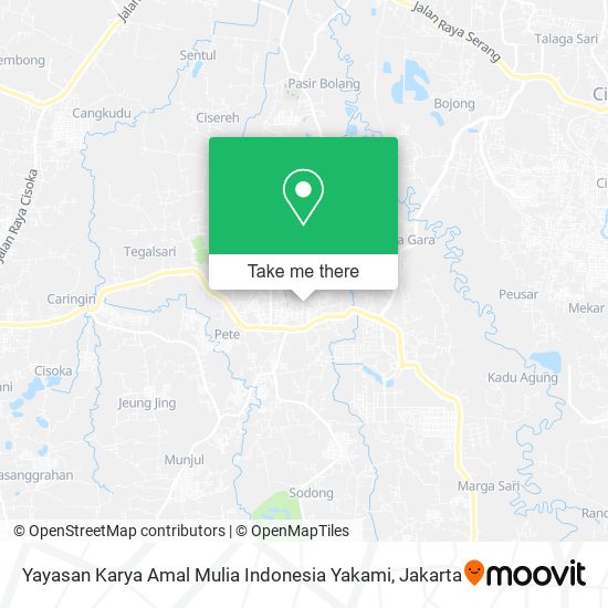 Yayasan Karya Amal Mulia Indonesia Yakami map