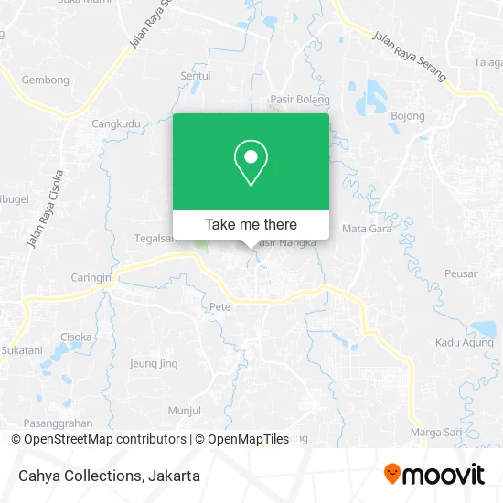 Cahya Collections map