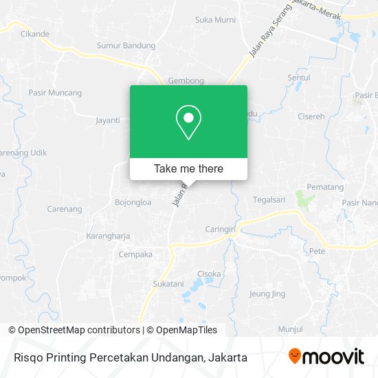 Risqo Printing Percetakan Undangan map