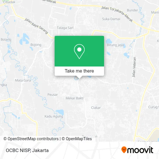 OCBC NISP map