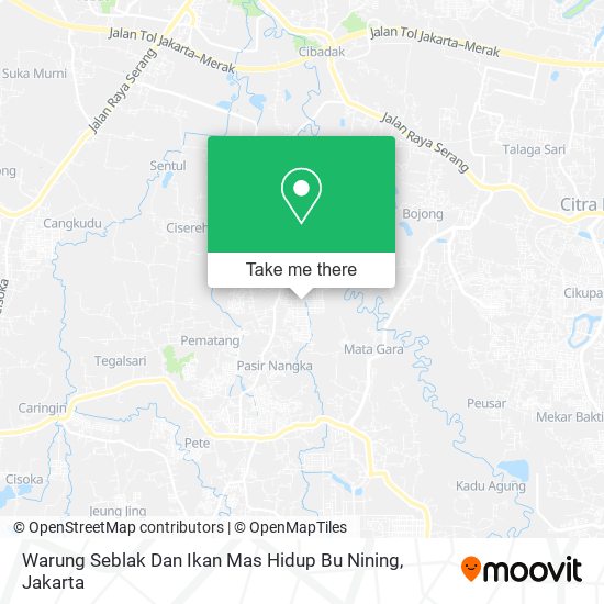 Warung Seblak Dan Ikan Mas Hidup Bu Nining map