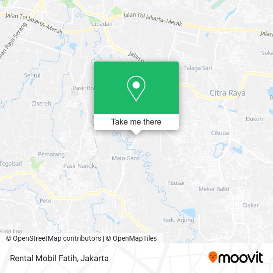Rental Mobil Fatih map