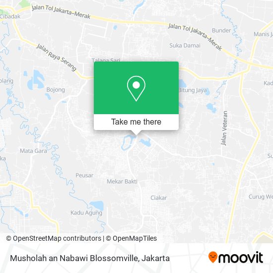 Musholah an Nabawi Blossomville map