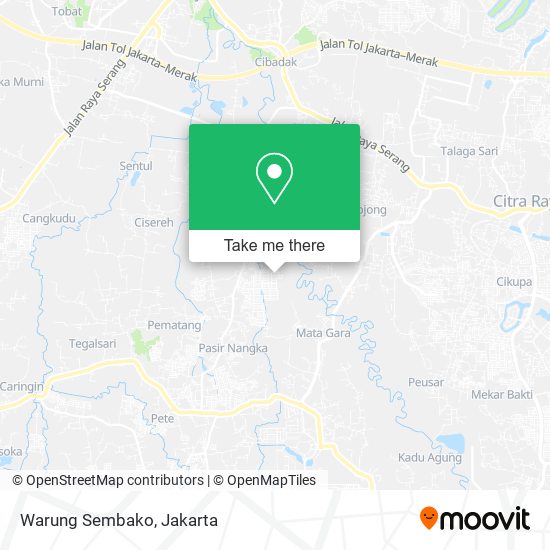 Warung Sembako map