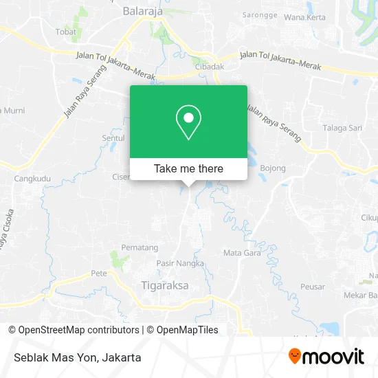 Seblak Mas Yon map