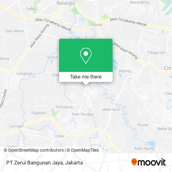 PT Zerui Bangunan Jaya map