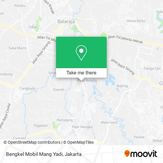 Bengkel Mobil Mang Yadi map