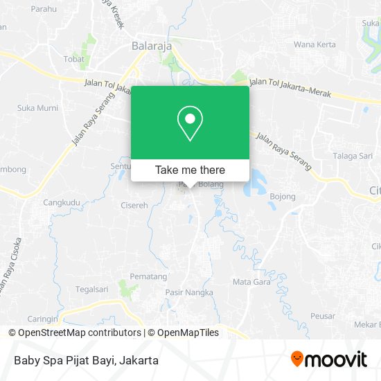 Baby Spa Pijat Bayi map