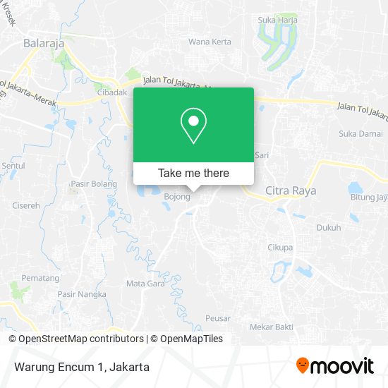 Warung Encum 1 map