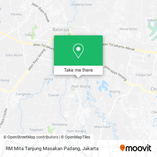 RM Mita Tanjung Masakan Padang map