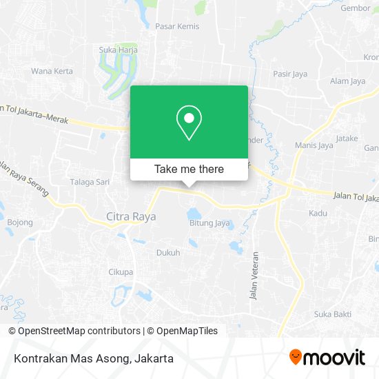 Kontrakan Mas Asong map