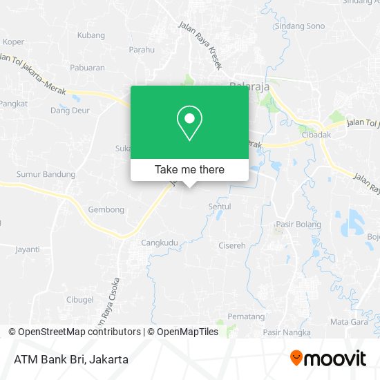 ATM Bank Bri map