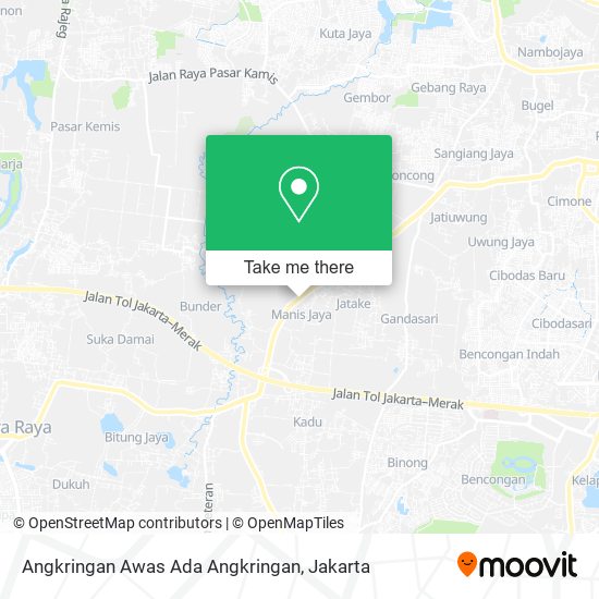 Angkringan Awas Ada Angkringan map