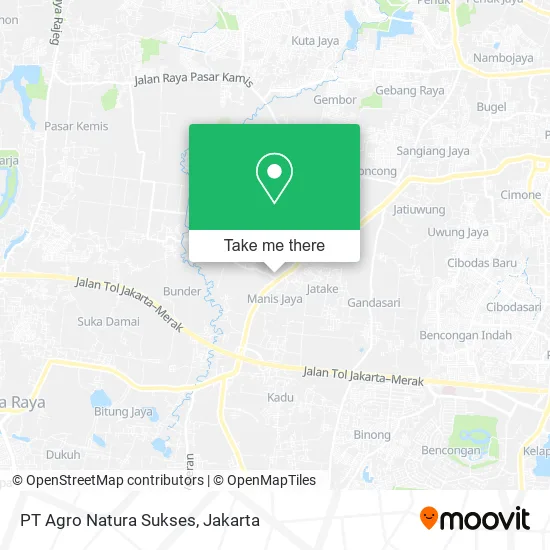 PT Agro Natura Sukses map