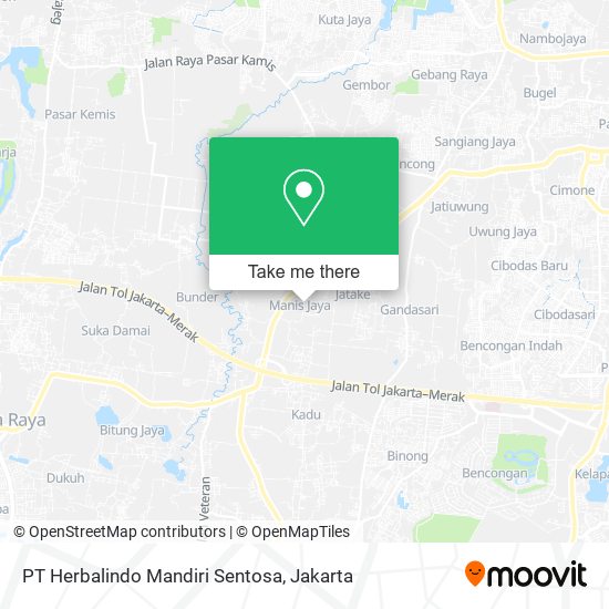 PT Herbalindo Mandiri Sentosa map