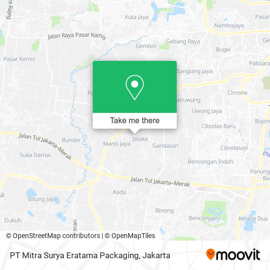 PT Mitra Surya Eratama Packaging map