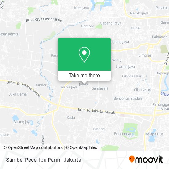 Sambel Pecel Ibu Parmi map
