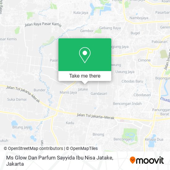 Ms Glow Dan Parfum Sayyida Ibu Nisa Jatake map