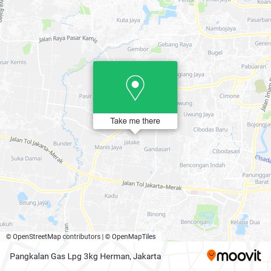 Pangkalan Gas Lpg 3kg Herman map