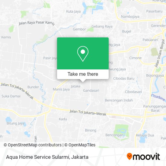 Aqua Home Service Sularmi map