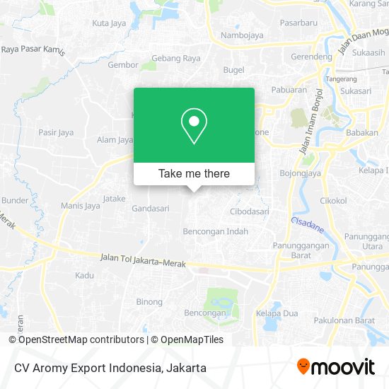 CV Aromy Export Indonesia map