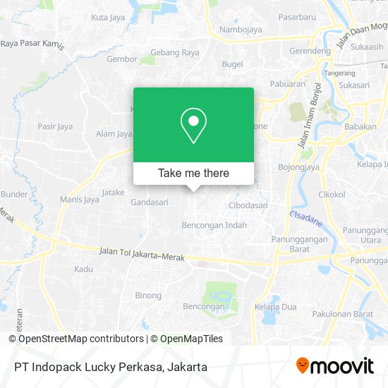 PT Indopack Lucky Perkasa map