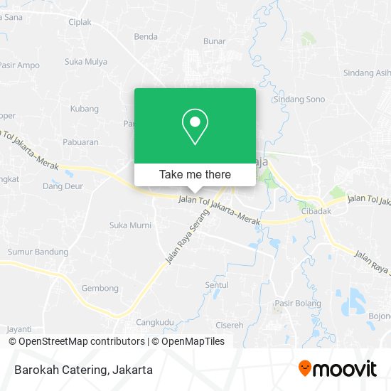 Barokah Catering map