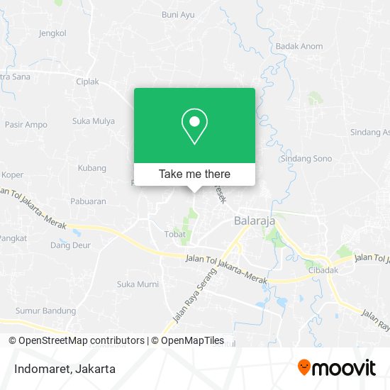 Indomaret map