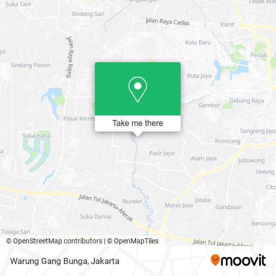 Warung Gang Bunga map