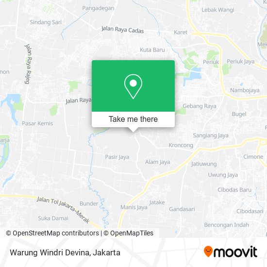 Warung Windri Devina map